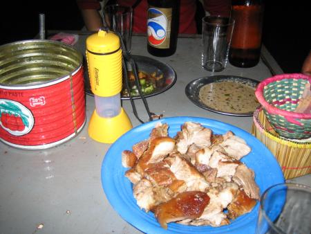 Le porc au four...